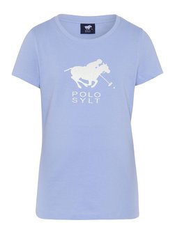 Artikelbild Mädchen T-Shirt von Polo Sylt in hellblau bedruckt