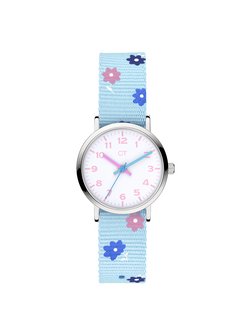 Mädchen Uhr  -  The Cool Flower Power