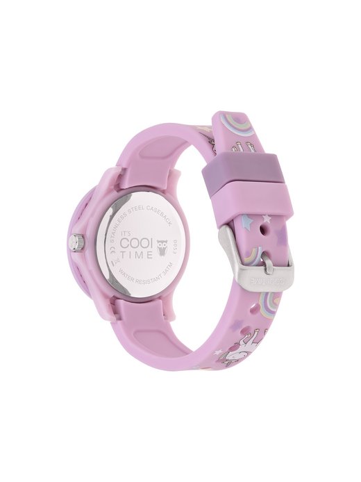 Mädchen Uhr  -  The Cool Pink Unicorn