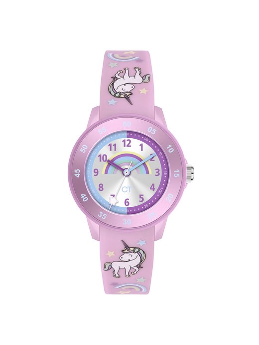 Mädchen Uhr  -  The Cool Pink Unicorn