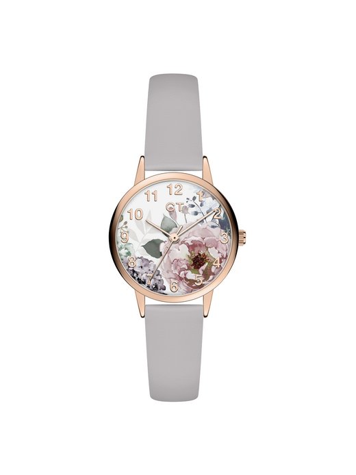 Mädchen Uhr  -  The Cool Rose Flower Power