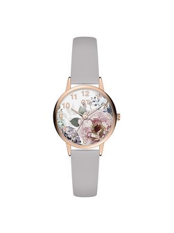 Mädchen Uhr  -  The Cool Rose Flower Power