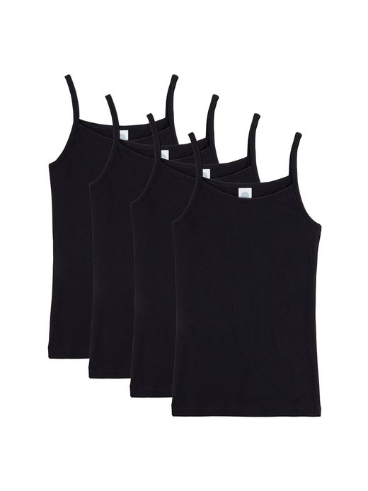 Mädchen Unterhemd 4er Pack