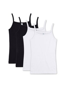 Mädchen Unterhemd 4er Pack