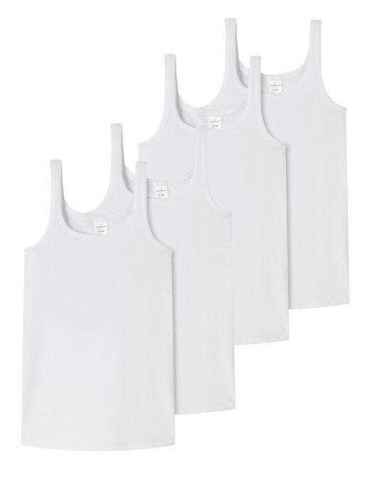 Mädchen Unterhemd  -  95/5 Cotton