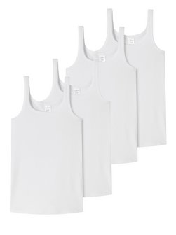 Mädchen Unterhemd  -  95/5 Cotton