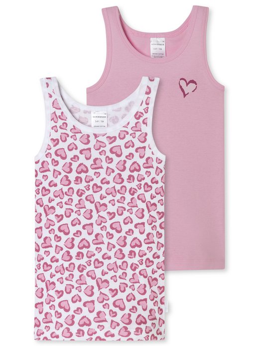 Mädchen Unterhemd  -  Fine Rib