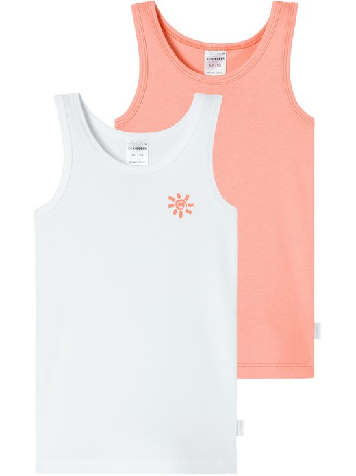 Mädchen Unterhemd  -  Fine Rib