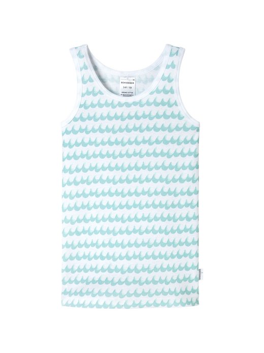 Mädchen Unterhemd  -  Fine Rib