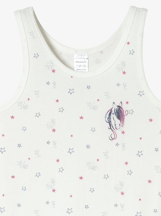 Mädchen Unterhemd  -  Horse World