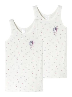 Mädchen Unterhemd  -  Horse World