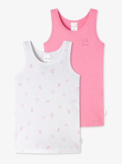 Mädchen Unterhemden  -  2er-Pack Basic Kids