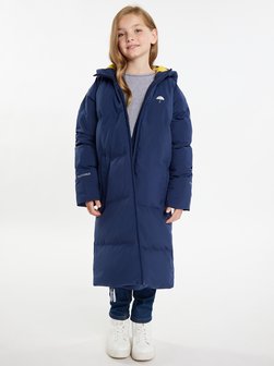 Artikelbild Mädels Mantel + Tagesrucksack - SET von Schmuddelwedda in blau uni