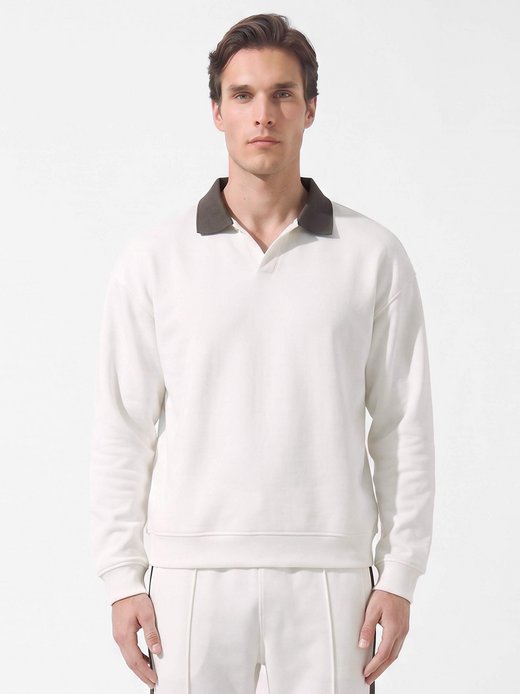 Męska bluza polo