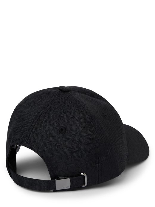 Męska czapka z daszkiem - żakardowy monogram BB