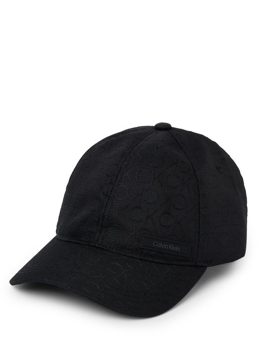 Męska czapka z daszkiem - żakardowy monogram BB