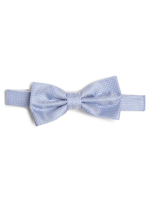 Męska jedwabna muszka i poszetka