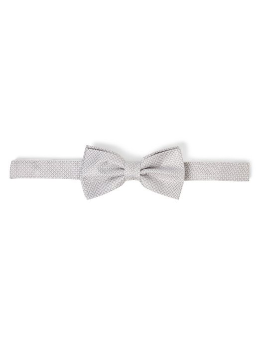 Męska jedwabna muszka i poszetka