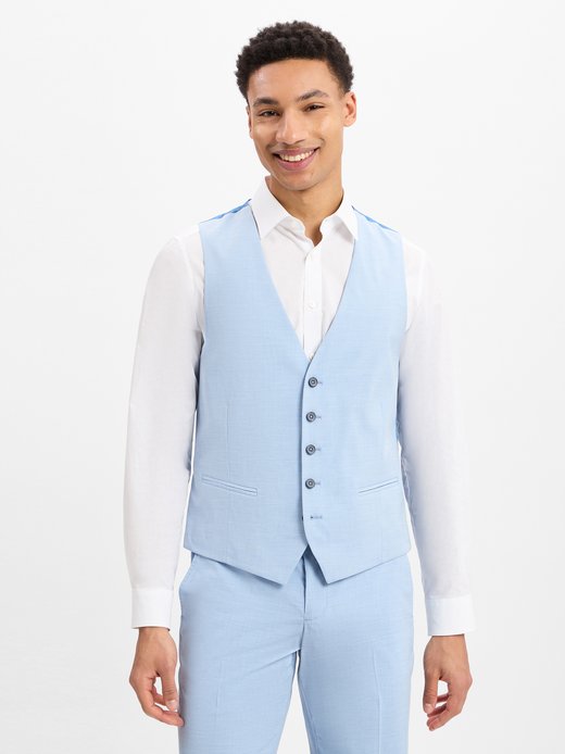 Męska kamizelka garniturowa - Alameda