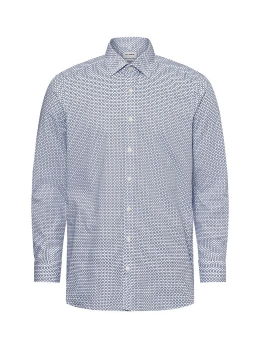 Męska koszula biznesowa - dopasowana do ciała