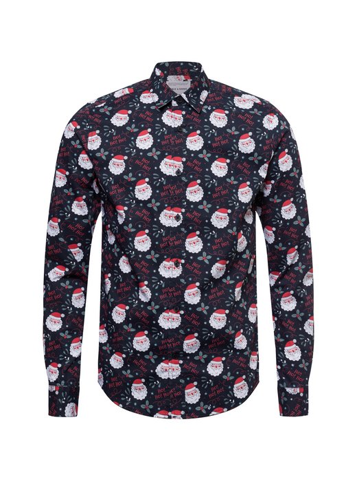 Męska koszula casual - Poplin