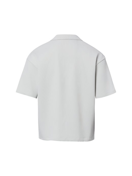 Męska koszula casual - plisa Troy