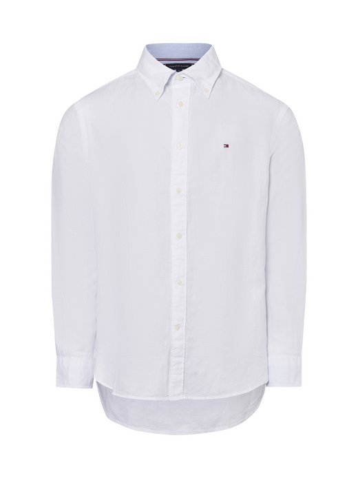 Męska koszula casual z zawartością lnu