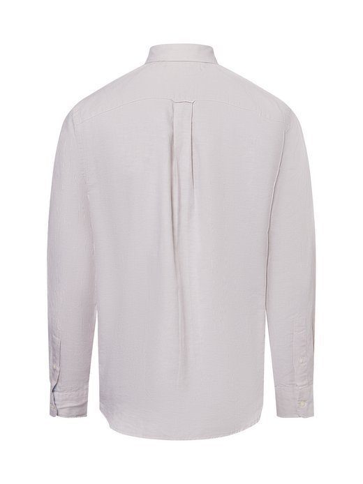 Męska koszula casual z zawartością lnu