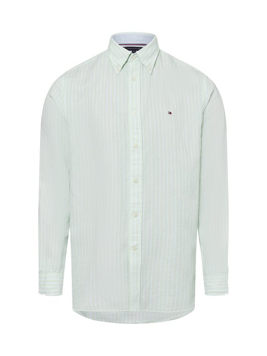 Męska koszula casual z zawartością lnu