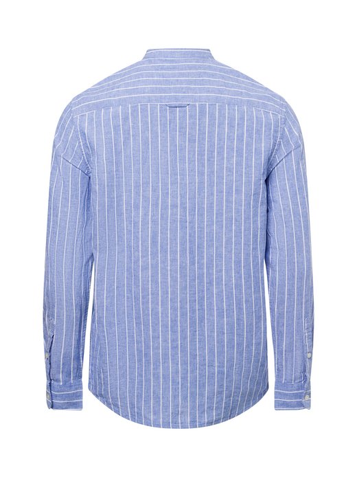 Męska koszula casual z zawartością lnu