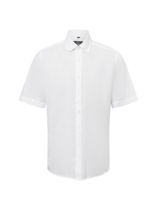 Męska koszula casual z zawartością lnu