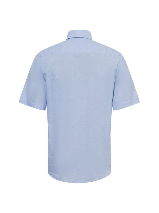 Męska koszula casual z zawartością lnu