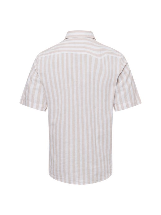 Męska koszula casual z zawartością lnu