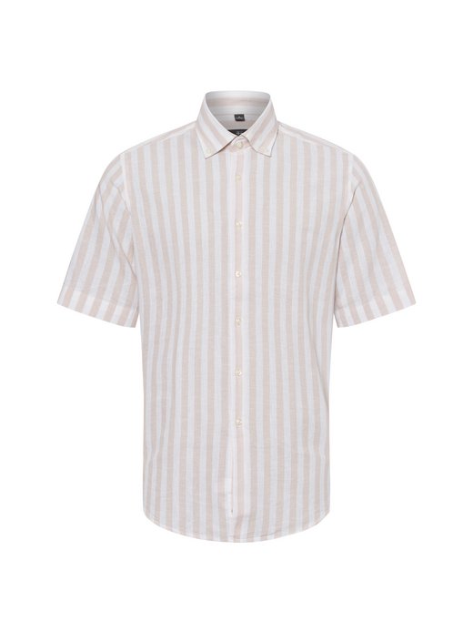 Męska koszula casual z zawartością lnu