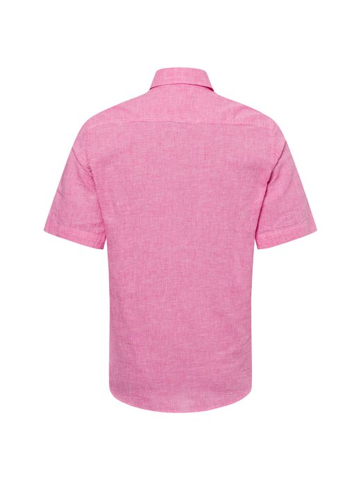 Męska koszula casual z zawartością lnu