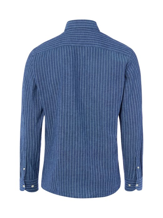 Męska koszula casual z zawartością lnu