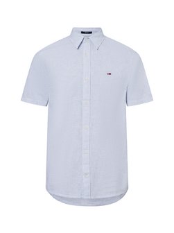 Męska koszula casual z zawartością lnu