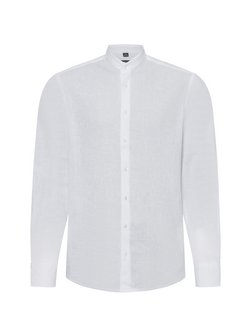 Męska koszula casual z zawartością lnu