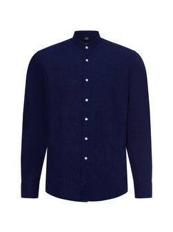 Męska koszula casual z zawartością lnu