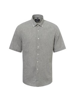 Męska koszula casual z zawartością lnu