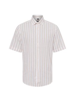 Męska koszula casual z zawartością lnu