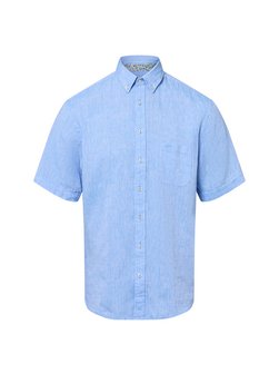 Męska koszula casual z zawartością lnu