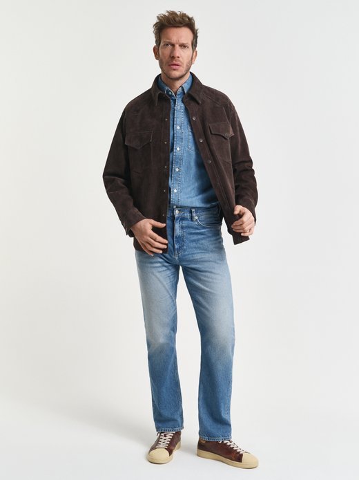 Męska koszula dżinsowa