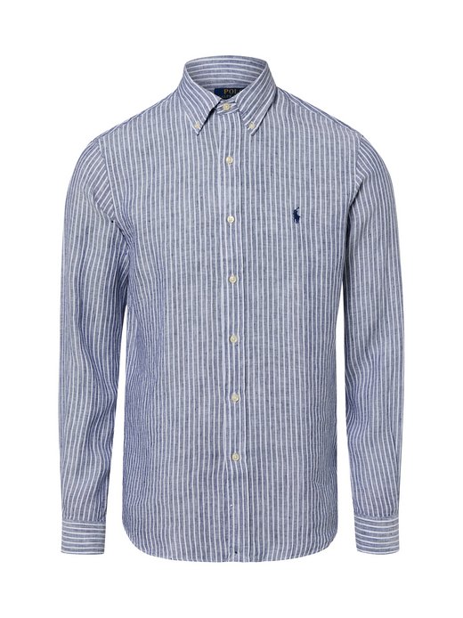 Męska koszula lniana - Custom Fit