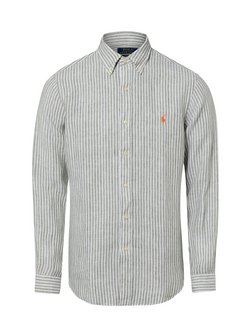 Męska koszula lniana - Custom Fit