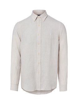 Męska koszula lniana - Custom Fit