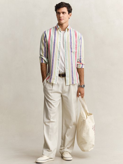 Męska koszula lniana