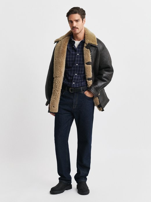 Męska koszula w kratę