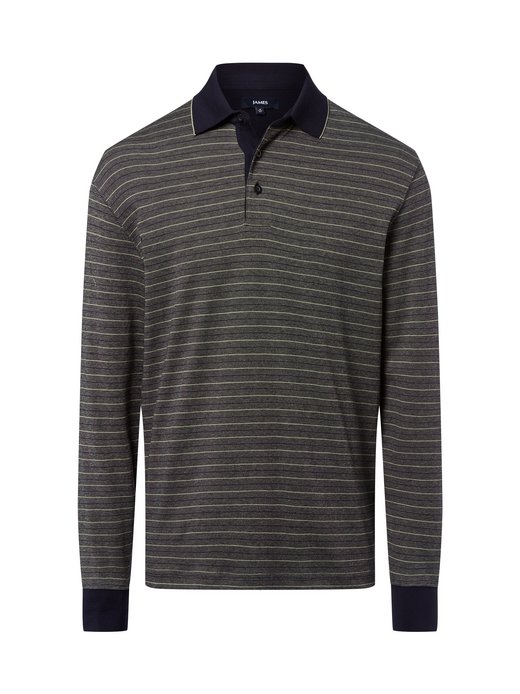 Męska koszulka polo z długim rękawem