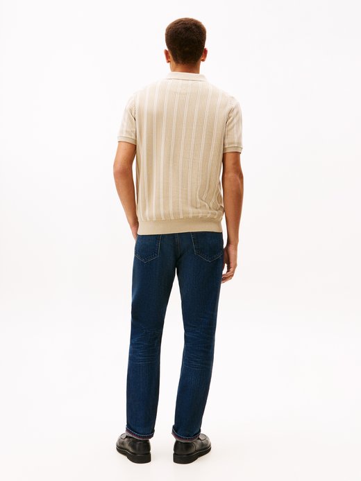 Męska koszulka polo z dzianiny